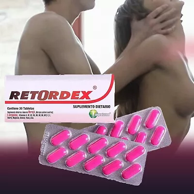 Retordex Men Supplement For Rock Hard Timing Strength Stamina Men Bed Time Power • $19.99