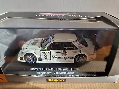 Onyx Xt024 'mercedes C-class Warsteiner #3 Magnussen .  Itc 1996. 1:43. Mib. • £19.99