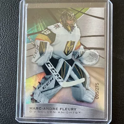 2019-20 UD SP Game Used Rainbow #/275 Marc-Andre Fleury #84 Penguins HOF SP • $7.39