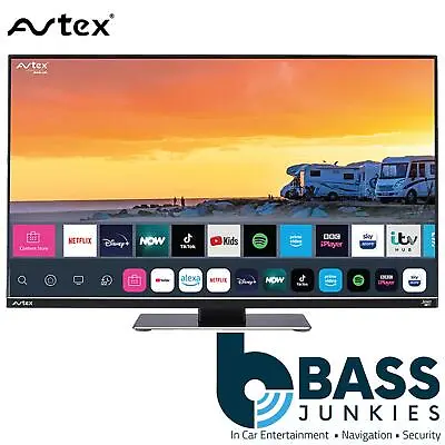 Avtex 24  12v 24inch Smart|Wi-Fi|Bluetooth Full HD TV (Camper|Caravan|Mobile) • £429