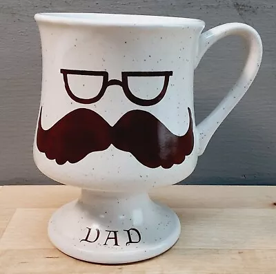 DAD Vintage Mustache & Glasses 11 Oz Mug -- Great Birthday Or Father's Day Gift • $17.50