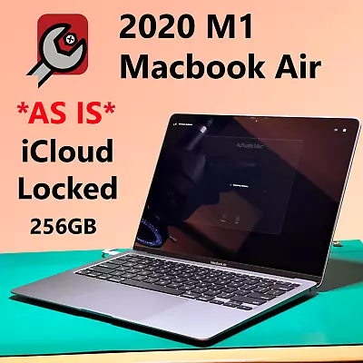 $379.99 • Buy Apple MacBook Air 13in (256GB SSD, M1, 8GB) - Space Gray - *AS IS*