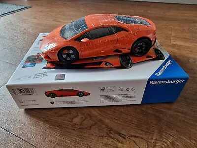 Ravensburger Lamborghini Huracan Shaped 3D Puzzle 108 Piece  • £9.48