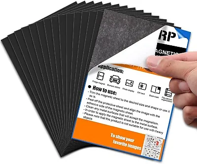 15 Pack Magnetic Sheet With Adhesive Displate Replacement Magnets Backing • $7.58