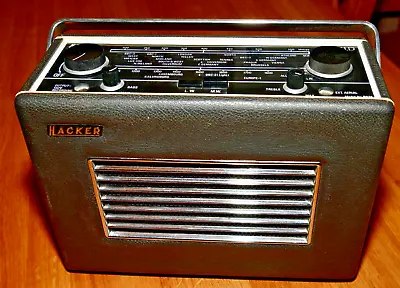 Vintage HACKER HERALD RP35 MW/LW Transistor Radio • £49.99