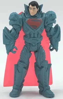 Superman Man Of Steel Heavy Armor Suit Superman 4  Action Figure • $6