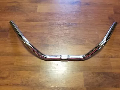 $12.99 • Buy OEM Chrome Steel Cruiser Bicycle Handlebar 25.4 X 546mm 177mm Sweep Schwinn