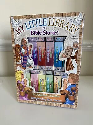 My Little Library Of Bible Stories A Delightful Collection Of 12 Books In Case • £22.99