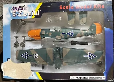 InAir E-Z Build Model Kit - Messerschmitt BF-109 - 1:48 Scale New In Box • $12