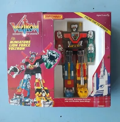 MISB Matchbox VOLTRON III 3 Miniature Lion Force Diecast 700001 NIB MOC MIB New • $599.95