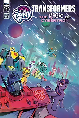 Transformers And My Little Pony The Magic Of Cybertron Poster Comic Book Issue 4 • $15