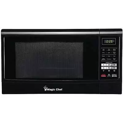 Magic Chef MCM1611B 1100W Oven 1.6 Cu. Ft Black Microwave 6 Pre Programmed USA • $158.09