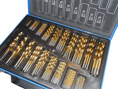 170 Pce Cobalt Drill Bit Set For Stainless Steel Metal HSS-Co Cobalt Bits • £60.67