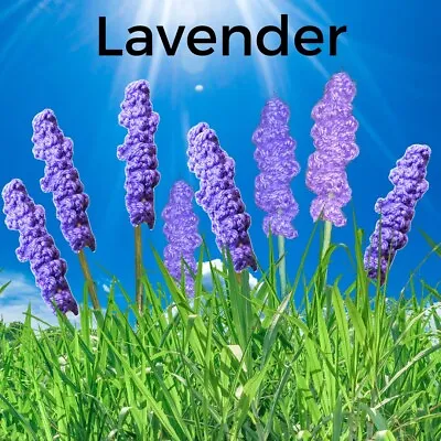 HYACINTH BLUBELL LAVENDER WOODLAND COLLECTION   3 EASY Knitting  Patterns • £2.50