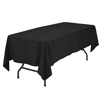 $24.99 • Buy GOMINIMO Polyester Rectangle Tablecloth Table Cover Dining Banquet