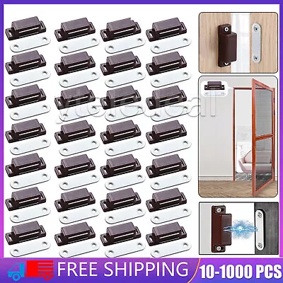 Lot Strong Magnetic Cabinet Door Catches Kitchen Cupboard Wardrobe Latch Closure • $6.99