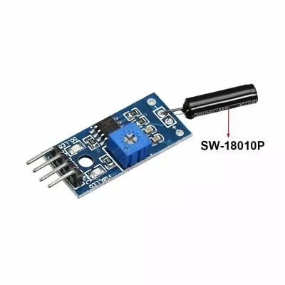 High Sensitive Vibration Switch Sensor Module SW-18010P Alarm Sensor For Arduino • $3.33