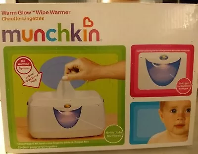 Munchkin Warm Glow Wipe Warmer New In Box • $22.99