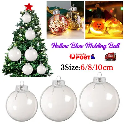 1-50pc Christmas Tree Pendants Ball Baubles Hanging Party Ornament Wedding Decor • $224.17