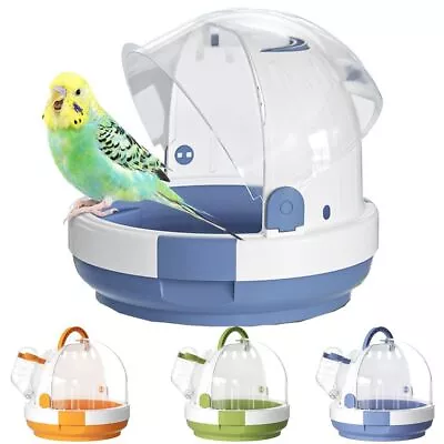 Parrot Carrying Cage Small Pet Cage Bird Cages Safe Outdoor Travel Playhouse • $20.09