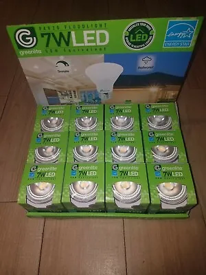 Greenlite 12 PACK PAR20 Flood LED Bulb 7W (50W) 470 Lumen 3000K Bright Dimmable • $29