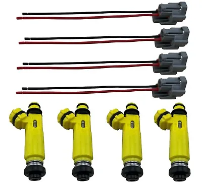 4 Fuel Injectors For 04-08 Mazda RX-8 RX8 Miata MX5 MX-5 RX7 Top Feed E85 425cc • $151.66