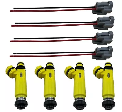 4 Fuel Injectors Top Feed 425cc For 2004-08 RX-8 RX8 Miata MX5 MX-5 RX7 RX-7 13B • $151.66