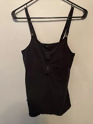 $4.37 • Buy Gilligan OMalley Medium Nursing Black Tanktop