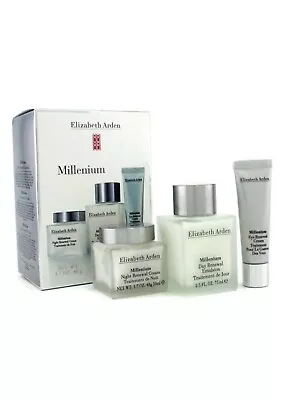 Elizabeth Arden Millenium Set: Day Renewal Emulsion + Night Renewal Cream + Eye  • $33.99