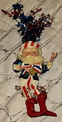 Mark Roberts Patriotic Fairy 12  Vintage Great Condition • $48.95