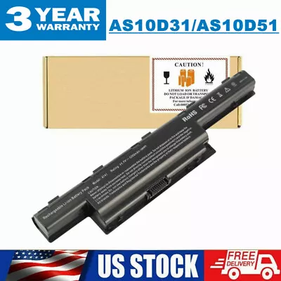 AS10D51 AS10D41 AS10D31 Battery For Acer Aspire 4551 4741 5733Z 5742 5750 7551 • $13.89