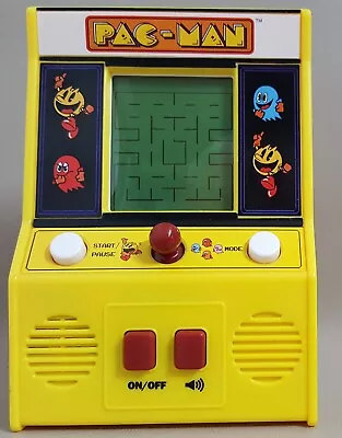 PAC-MAN Mini Arcade Game 6  Handheld Machine Basic Fun Portable Battery Operated • $10.99