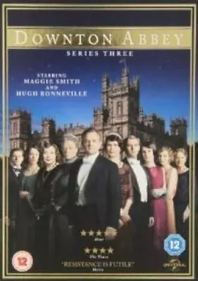 Downton Abbey: Series 3 DVD (2012) Maggie Smith Cert 12 3 Discs Amazing Value • £2.22