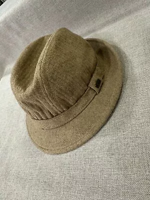 Totes Men's Hat Fedora Made In USA Size Medium Rain Rolls Off • $19.99