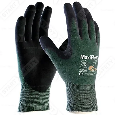 ATG MaxiFlex Cut 34-8743 Palm Coated Glove Pair | Safety Glove | Work Glove • £14.90