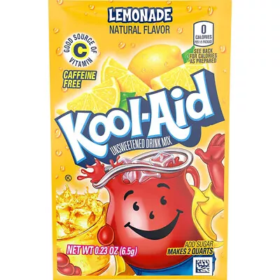 £3.99 • Buy Kool Aid Sachet X10 Lemonade  BEST BEFORE AUGUST 2023 +1 FREE