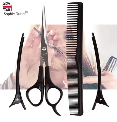 Professional Hairdressing Salon Barber Hair Cutting Thinning Scissors Shears Set • £2.94