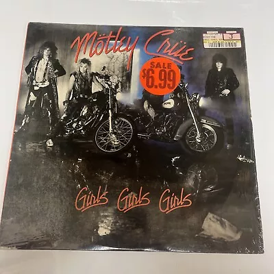 Motley Crue~GirlsGirlsGirls~1987 Elektra Records Vinyl LP~9 E1 60725 • $20