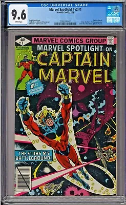 Marvel Spotlight #v2 #1 CGC 9.6 White Captain Marvel Drax Starfox Mentor 1979 • $52.44