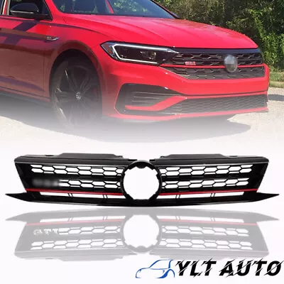 Fit Volkswagen Jetta GLI 2015 2016 2017 Front Bumper Center Grille W/Red Trim • $43.70