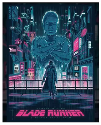 Blade Runner Sabastian Sam Mayle Movie Poster Print Art 24x18 Mondo DAMAGE EDGES • $115.99