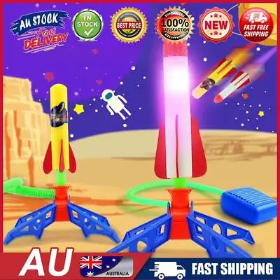 Soaring Foam Rocket No Toxic Air Stomp Rocket Air Pressure Design For Boys Girls • $10.39