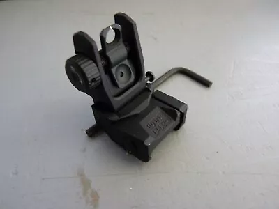 Leapers UTG PRO Flip-Up Rear Sight Black - Great Condition - Made In USA  • $24.99