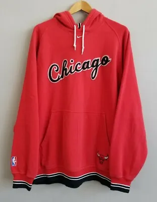 Vintage Y2K Nike Team Chicago Bulls Center Swoosh NBA Hoodie Sweatshirt Size XL  • $85.99