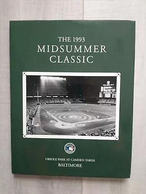 The 1993 Midsummer Classic All Star Game At Camden Yards Book • $11.50