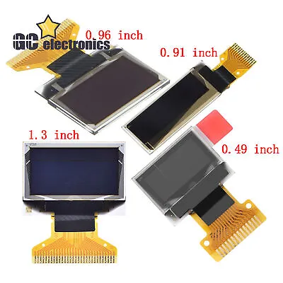 0.49 /0.91 /0.96 /1.3  Inch OLED Display Module IIC I2C/SPI Interface SSD1306 • £2.23