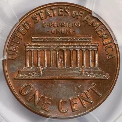 1969 D PCGS MS62  Dropped Letter  A  Reverse Lincoln Cent Mint Error Unique Rare • $699.97