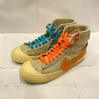 Nike Blazer Mid Off White All Hawllow Eve US Men 9 • $350