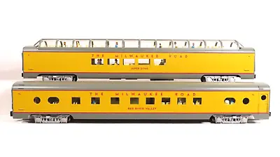 K-Line 6-22439 Milwaukee Road 21  Aluminum Passenger Car 2-Pack LN • $799.99