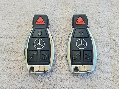 2 Two Mercedes Benz Oem Genuine 4 Button Remote Smart Key Fob Glk Gl C Cl E S Sl • $11.90